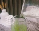 Foto langkah ke 4 dari resep Ice Matcha Cheesecake.