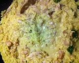 A picture of step 7 of sandra's chicken and rice casserole.