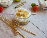 Foto del paso 5 de la receta: Vasitos de crema de queso y frutas