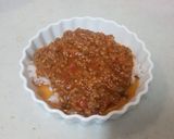 A picture of step 3 of Simple Meat Sauce Doria in 5 Minutes.