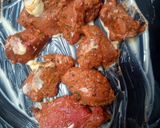 A picture of step 4 of Sauted Chicken Salami.