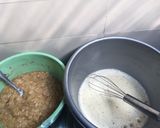 Foto langkah ke 3 dari resep Bolu Pisang kukus Simpel (takaran sendok).
