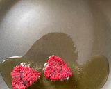 A picture of step 3 of Mini Beetroot- Carrots Tikki Hearts.