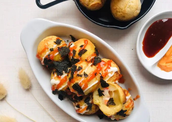 Langkah-langkah untuk membuat Cara bikin Takoyaki Ala Rumahan
