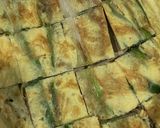 Foto langkah ke 7 dari resep Pajeon / Pancake Daun Bawang Korea.