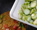 A picture of step 5 of Turai qeema Hara masala ♥️.