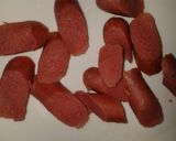 A picture of step 2 of "Cook Up" Frankfurters.