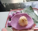Hình bước làm 2 của món Bánh ít lá cẩm nhân dừa