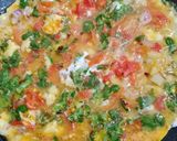 A picture of step 4 of Creamy cheesy omelette.