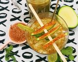 A picture of step 4 of Keri Shot Drink 🥂🥭| Raw Mango Soda Shots.
