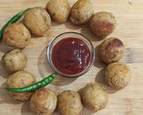 A picture of step 6 of Cheese wheat flour balls.
