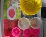 Foto langkah ke 4 dari resep Puding Susu Bunga Telang.
