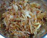 A picture of step 2 of For Myoga Ginger Lovers: Bonito Flake and Cheese Sandwich.