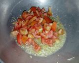A picture of step 3 of Fenugreek leaves Bhaji.