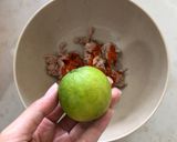 Hình bước làm 1 của món Snack cá ngừ