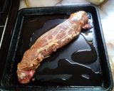 Foto del paso 5 de la receta: Carne rellena con papas al horno