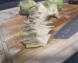 Foto del paso 1 de la receta: Alcachofas fritas en freidora de aire Cosori