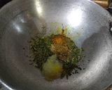 A picture of step 1 of Jeera aloo.