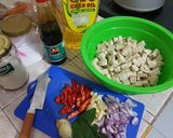 Foto langkah ke 1 dari resep Orek tempe basah.
