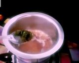 A picture of step 5 of Pudina chai.