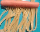 Foto del paso 1 de la receta: Panchghettis (panchos con spaghetti)
