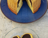 Foto langkah ke 5 dari resep Marmer / Marble Cake Jadul 🍰☕.