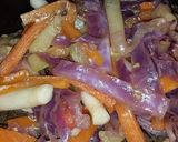 Foto del paso 4 de la receta: Ttok con verduras 😋