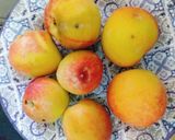 A picture of step 2 of Peach slush.