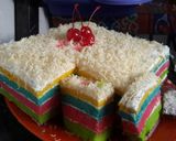 Foto langkah ke 3 dari resep Rainbow Cake.