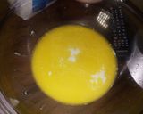 A picture of step 1 of Dinner rolls.