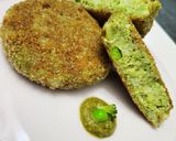 Foto del passaggio 10 della ricetta Hamburger (mini) di broccoli,piselli e pesto🌱