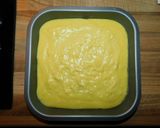 A picture of step 4 of Vegan Burmese Shan Tofu (chickpea tofu).