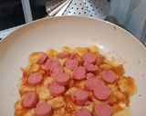 Foto langkah ke 5 dari resep Pizza Roti Telur.