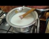 A picture of step 8 of Chawal ki kheer or Rice pudding.