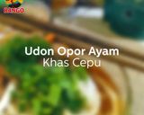 Foto langkah ke 1 dari resep Udon Bango Opor Ayam Khas Cepu.