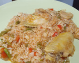 Foto del paso 6 de la receta: Paella de pollo y espárragos trigueros