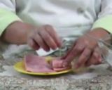 Foto del paso 3 de la receta: Rollitos de jamón