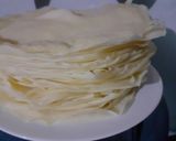Foto langkah ke 6 dari resep Kulit Risoles Enak Lentur Anti Sobek Bahan Super Simple.