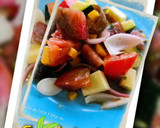 Foto del paso 7 de la receta: Ensalada de tomate con vinagreta de melocotón