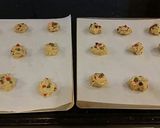 A picture of step 7 of Cocolate Chip Kit Kat Cookies.