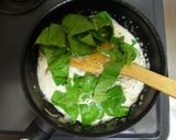 A picture of step 5 of Sausage and Spinach Doria (Rice Gratin).