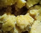 A picture of step 3 of Aloo barri.