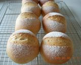 A picture of step 5 of Springy and Fluffy Whole Wheat Bread with Lots of Soy Milk.