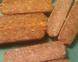 A picture of step 1 of Bacon Wrapped Stuffed Sausages.