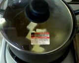 A picture of step 4 of Stewed Freeze-Dried Tofu and Spinach.