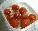A picture of step 3 of Cherry Tomato Compote with Lemon Jello.