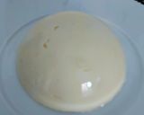 Une image de l'étape 4 de Flan healthy chocolat blanc au cœur beurre de cacahuètes.