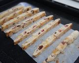 A picture of step 5 of Biscotti with Berries and White Chocolate.