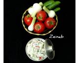 عکس مرحله 2 از دستور سالاد خیار و گوجه با سبزی