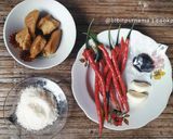 Foto langkah ke 1 dari resep #14. Pempek Kapal Selam Sederhana tanpa Ikan.